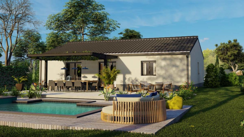 Photo LC2147697 1 - Terrain et Maison à construire - Mios image 4/5
