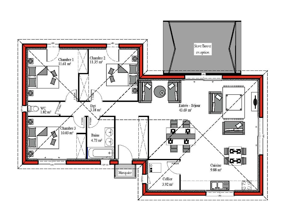 Photo LC2147783 1 - Terrain et Maison à construire - Mios image 3/5