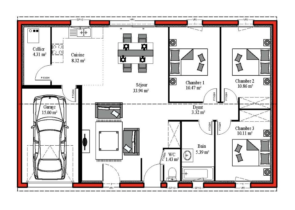 Photo LC2147803 1 - Terrain et Maison à construire - Belin-Béliet image 3/4