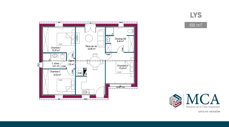 Photo EN2149508 1 - Terrain et Maison à construire - Breuillet image 4/5