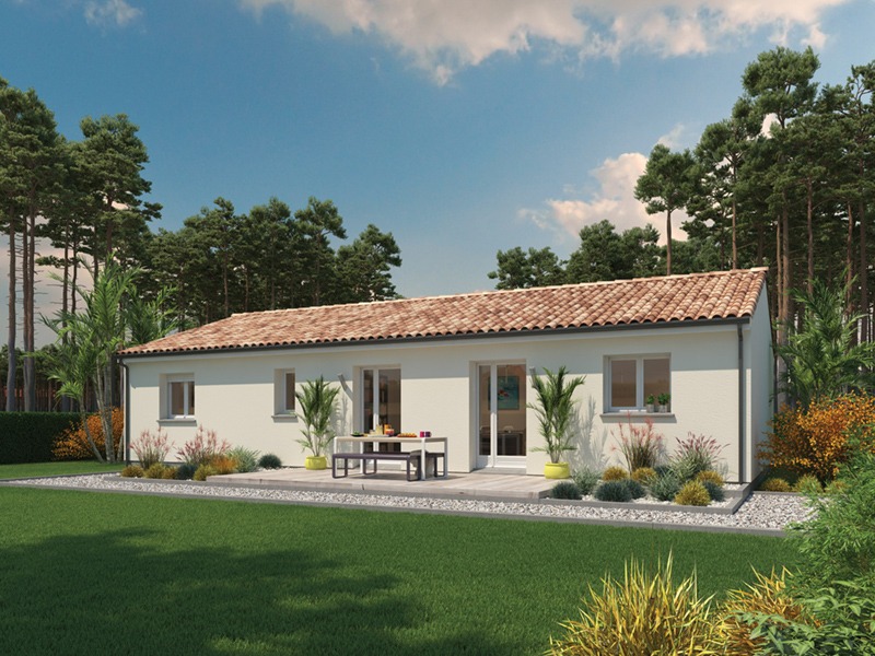 Photo AB2150020 1 - Terrain et Maison à construire - Podensac image 2/5