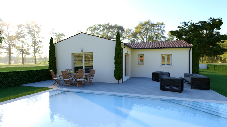 PO2155172 1 - Terrain et Maison à construire - Saintes