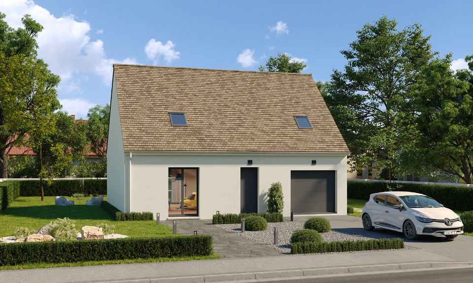 Acheter une maison à vendre de 92m2 disponible à Favières (77220)