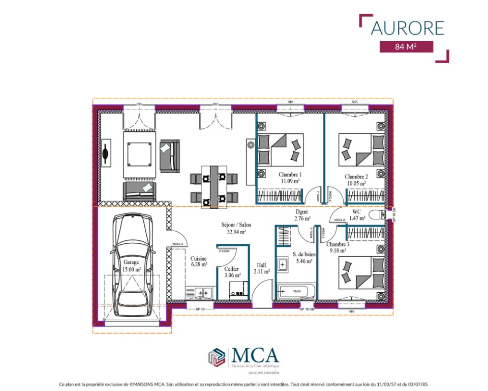 Photo LJ2155654 2 - Terrain et Maison à construire - Surgères image 3/5