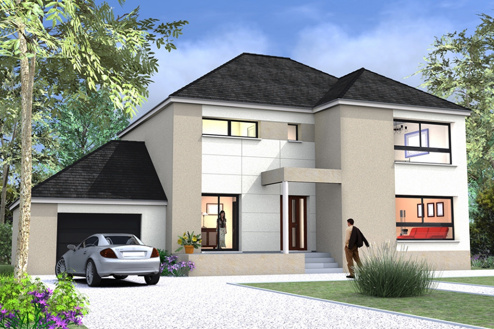 Sublime maison à construire de 197m2 disponible à Nanterre