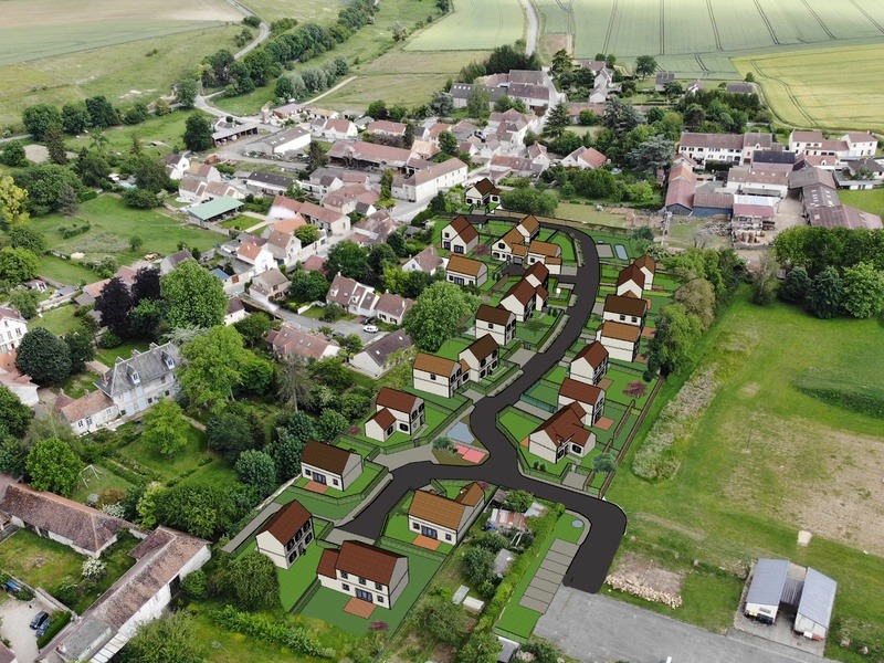 Acheter un terrain à vendre de 586m2 en vente à Vigny (95450)
