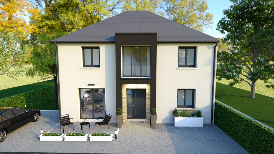 Agréable terrain constructible viabilisé en vente à Sannois