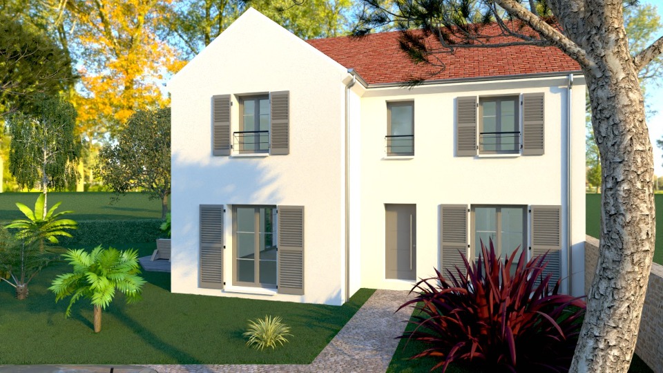 Sublime maison à construire à Villiers-Adam (95840)