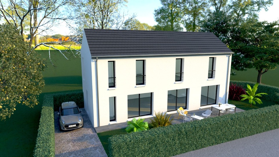 Charmante maison à construire de 126m2 à Saint-Leu-la-Forêt (95320)