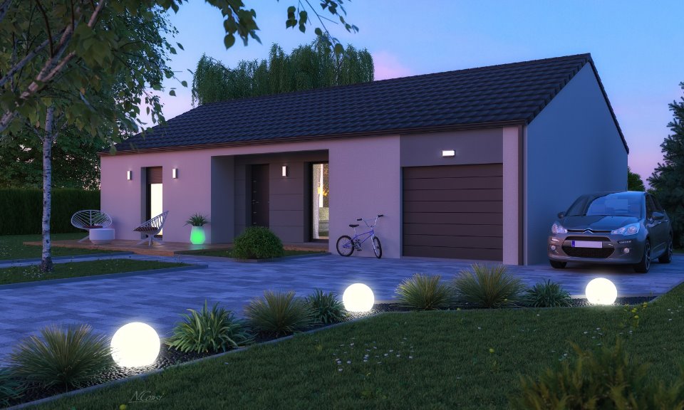 Maison neuve à Sorbey (55230)