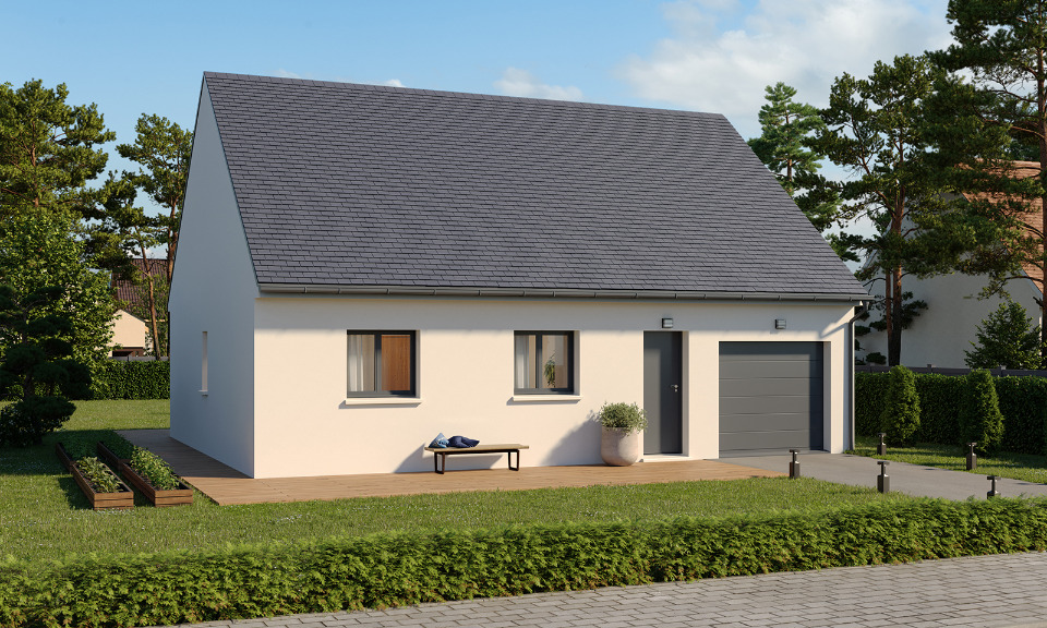 Agréable maison individuelle de 71m2 disponible à Saint-Piat