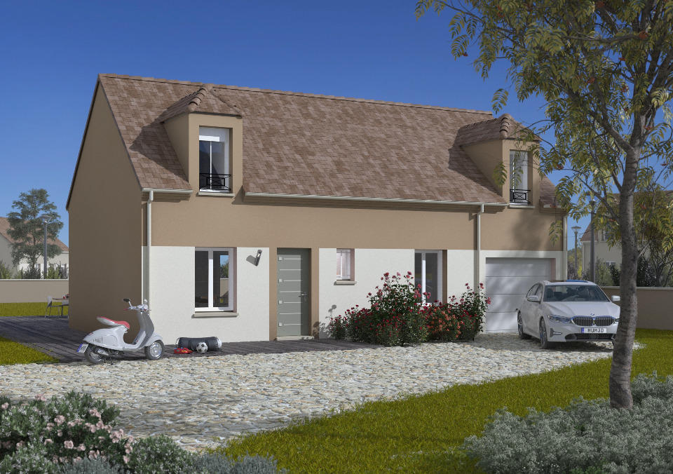 Charmante maison à construire de 90m2 à Sammeron (77260)