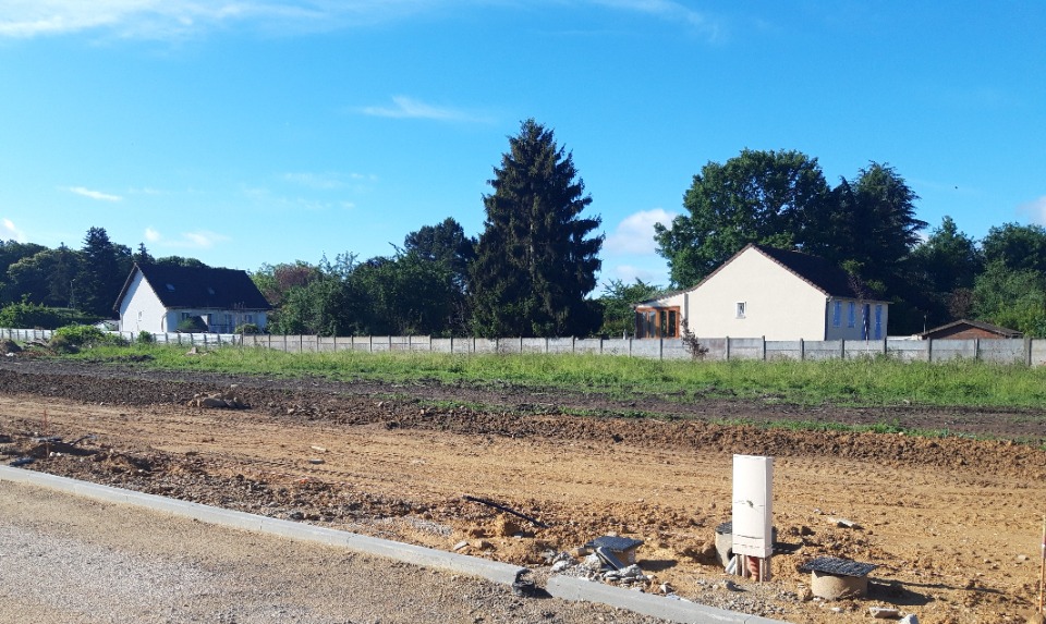 terrain viabilisé à Vert-le-Grand
