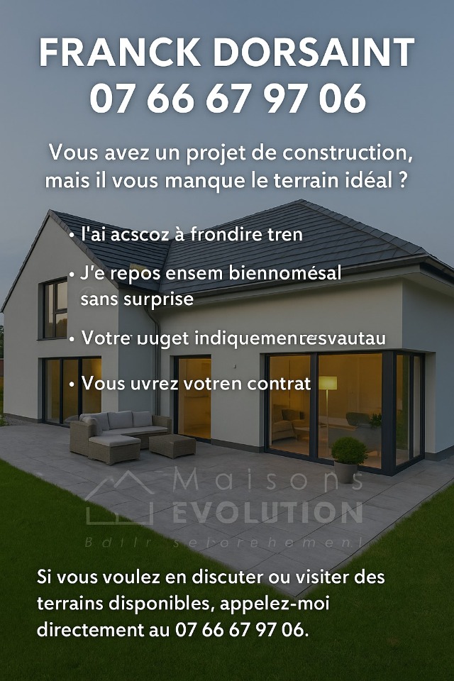 Agréable terrain de 528m2 en vente à Salins (77148)