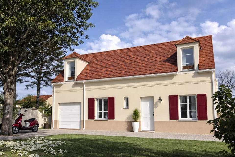 Agréable terrain constructible viabilisé de 495m2 en vente à Voves (28150)