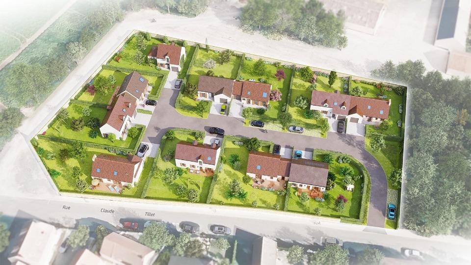 Très beau terrain à construire de 423m2 en vente à Mary-sur-Marne