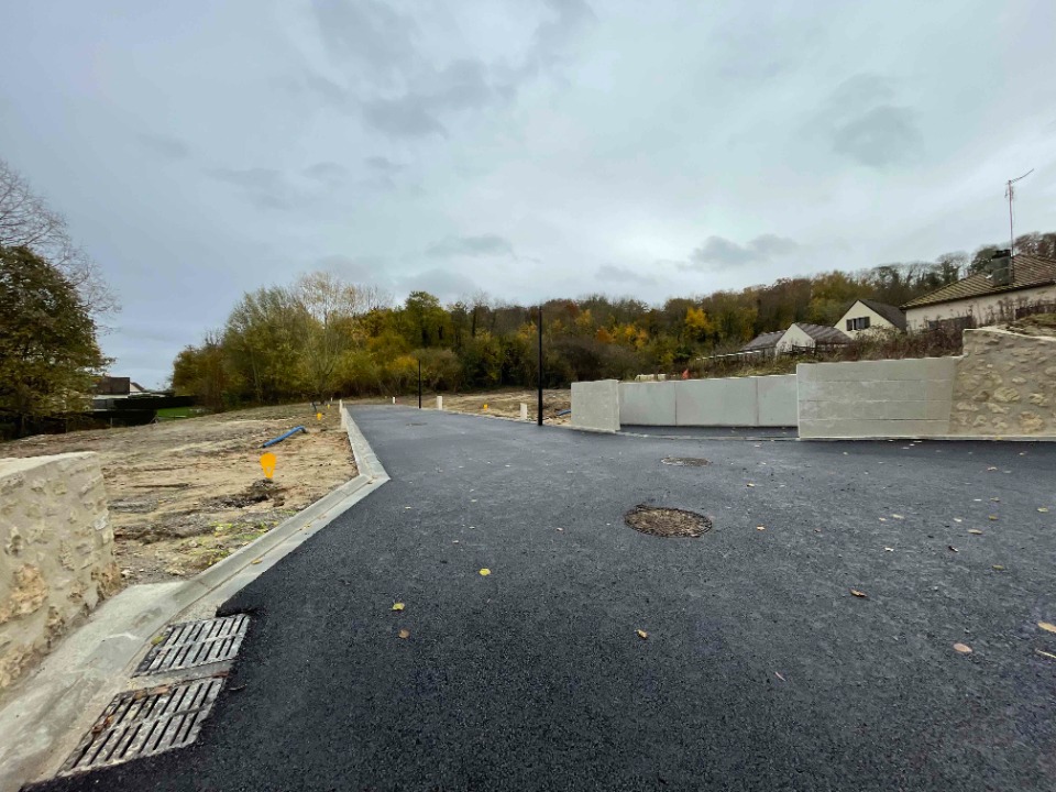 terrain à batir viabilisé de 440m2 à Saintines (60410)