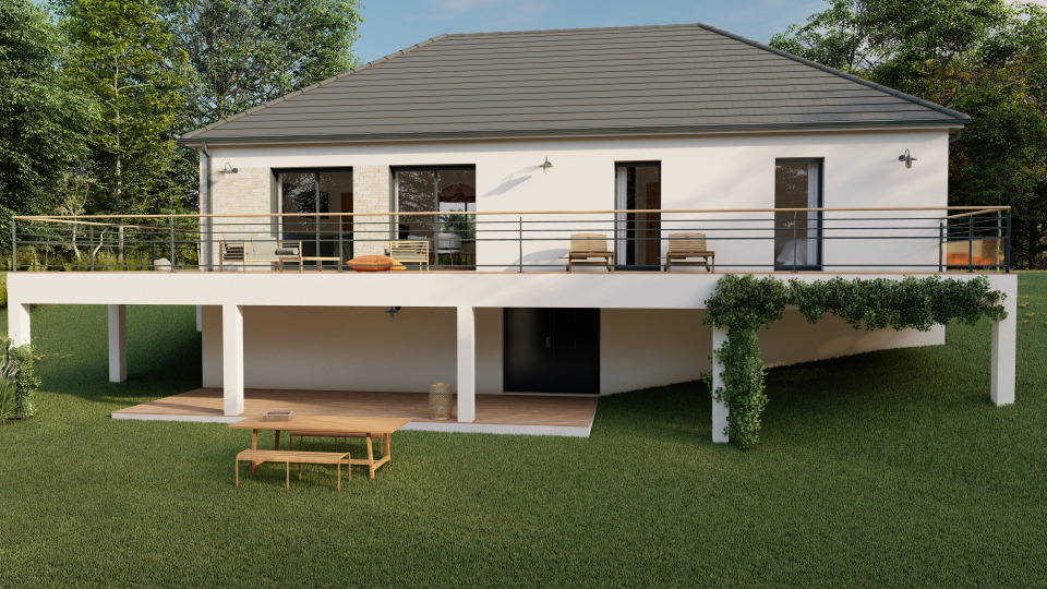 Maison neuve à Noailles (19600)