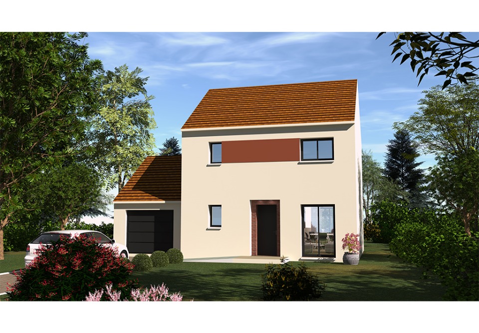 maison à construire de 82m2 disponible à Saint-Aubin-des-Bois (28300)