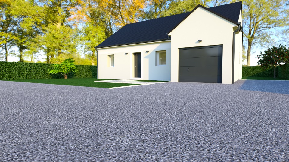 Maison à construire à Couvains (50680)