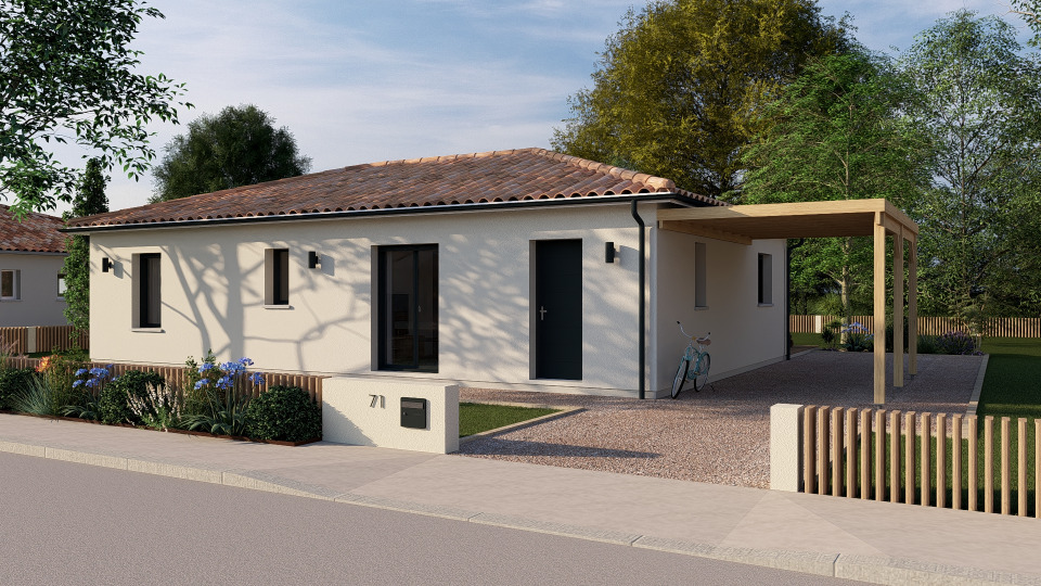 Maison neuve à Meyrals (24220)