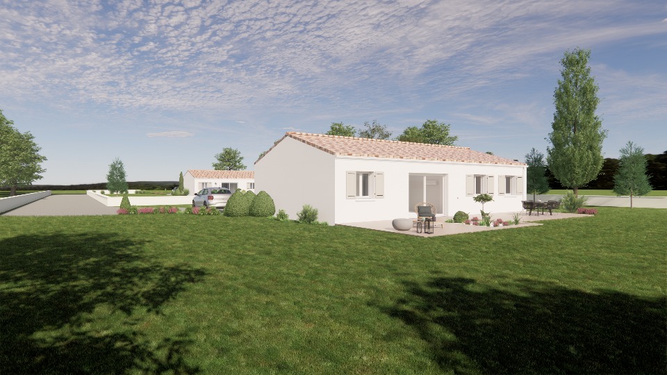 Maison &agrave; construire &agrave; Asnières-la-Giraud (17400)