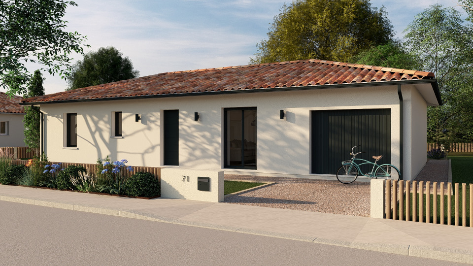 Maison neuve à La Douze (24330)