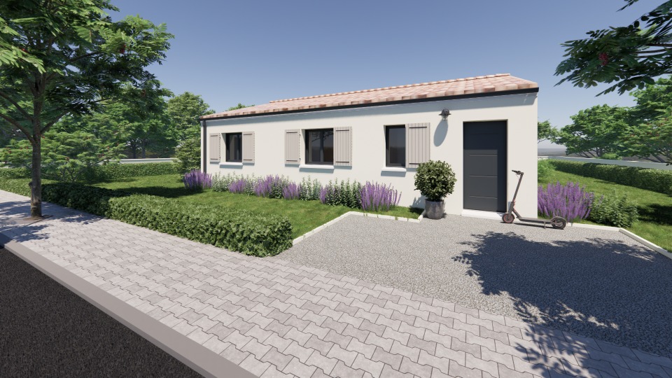 Maison &agrave; construire &agrave; Nieul-lès-Saintes (17810)