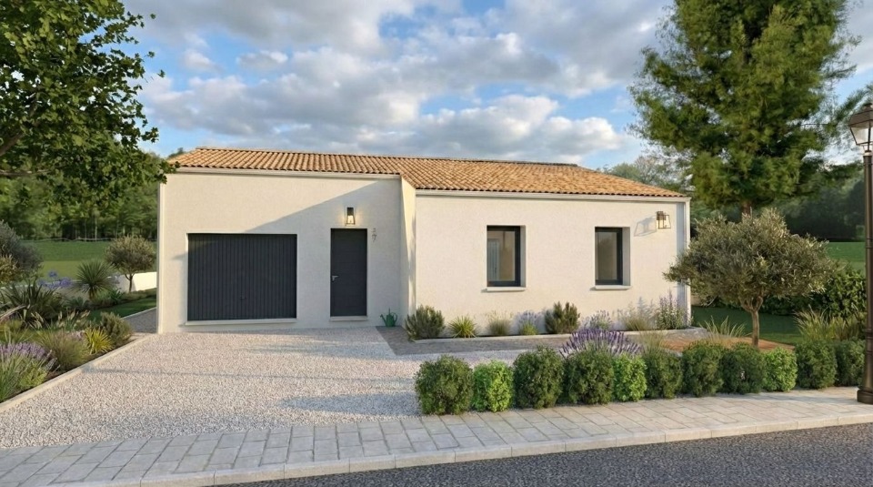 Maison &agrave; construire &agrave; Thénac (17460)