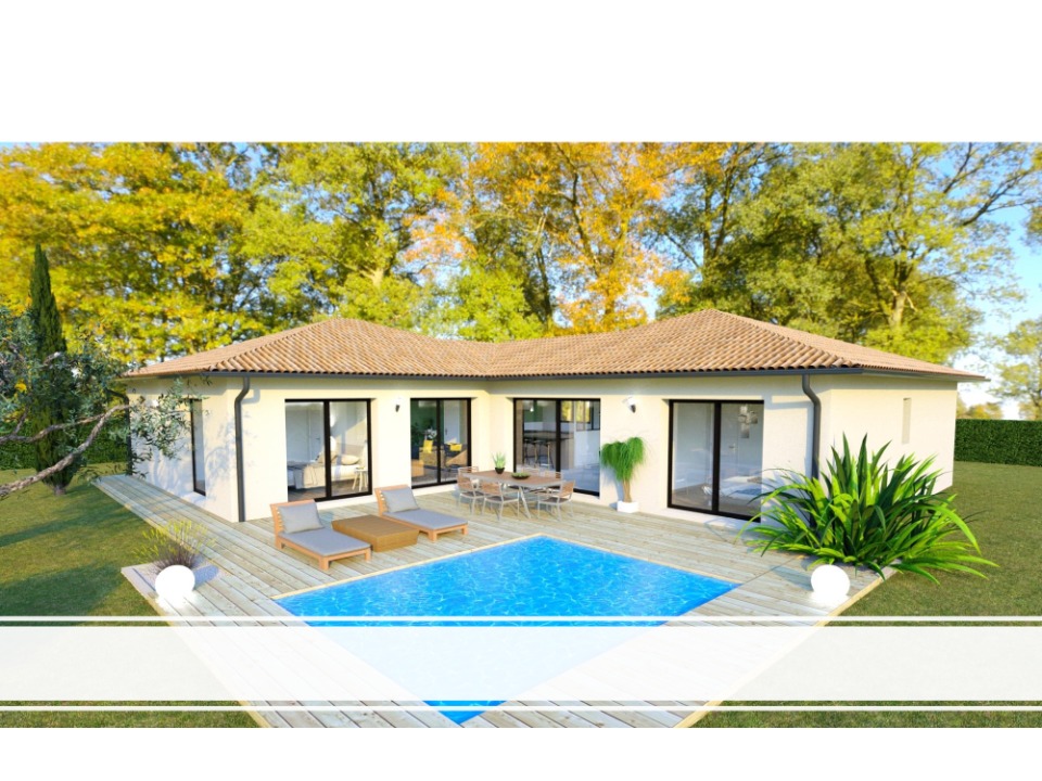 Maison &agrave; construire &agrave; Saint-Magne (33125)