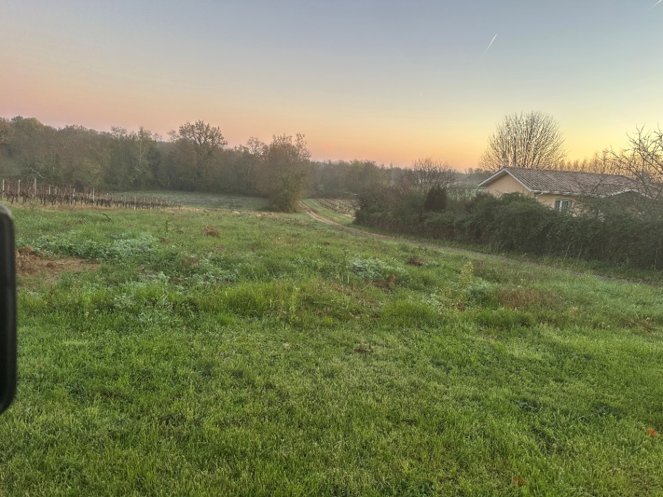 Terrain &agrave; b&acirc;tir &agrave; Peujard (33240)