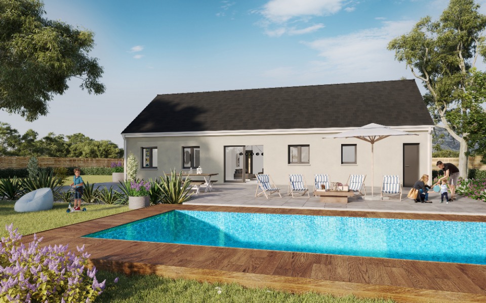 Maison &agrave; construire &agrave; Ardentes (36120)