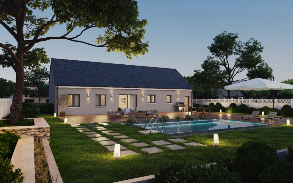 Maison &agrave; construire &agrave; Ardentes (36120)