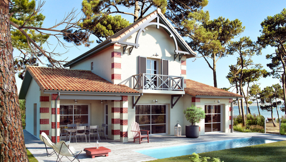 Maison &agrave; construire &agrave; La Teste-de-Buch (33260)