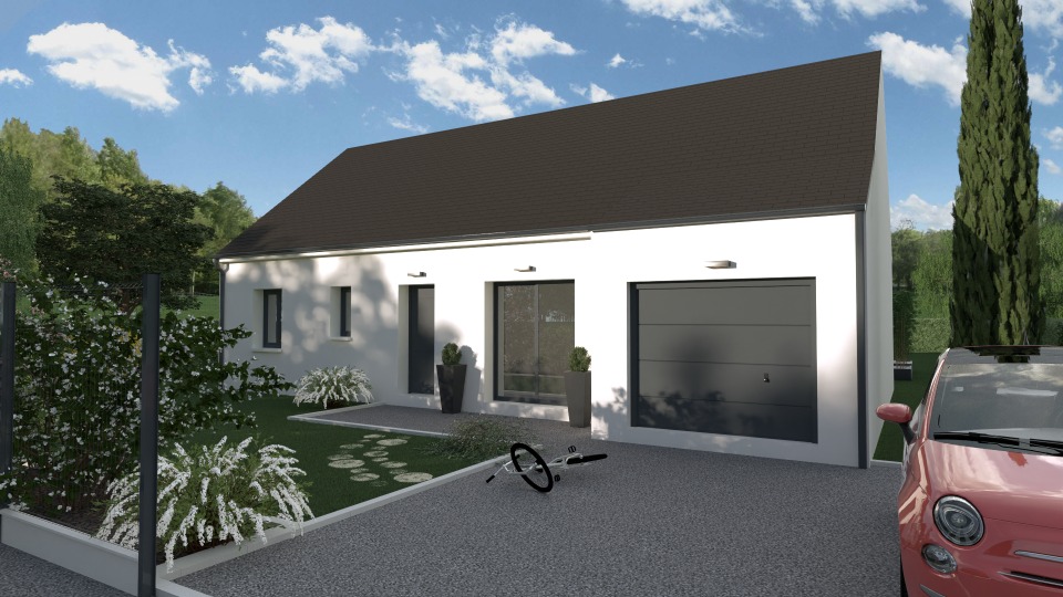 Maison à construire à Chambourg-sur-Indre (37310)