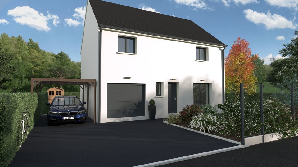 Maison à construire à La Croix-en-Touraine (37150)
