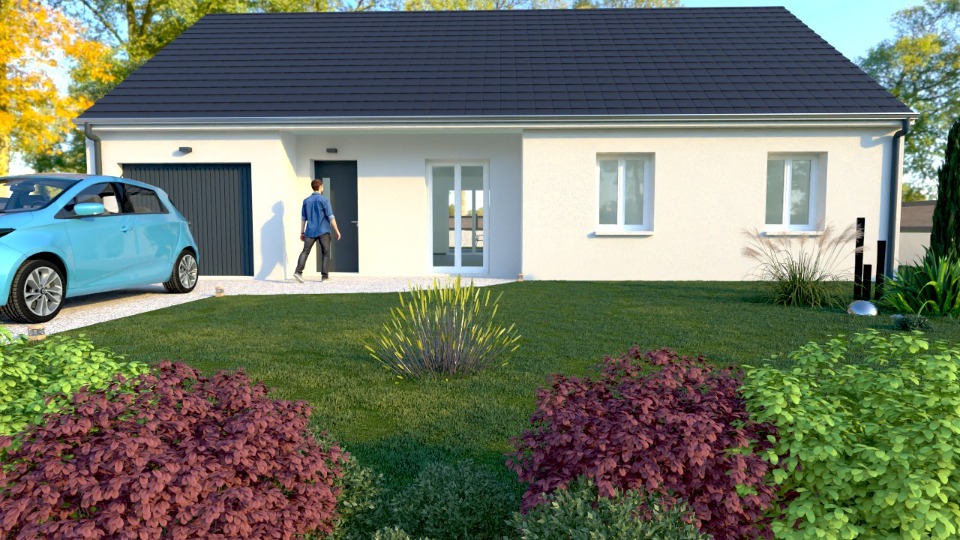Maison &agrave; construire &agrave; Badecon-le-Pin (36200)