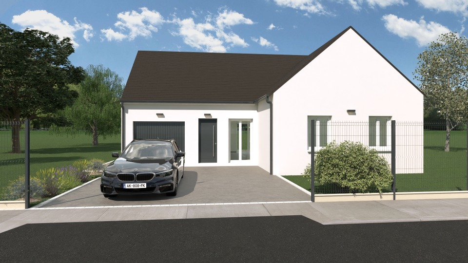 Maison à construire à Villiers-au-Bouin (37330)