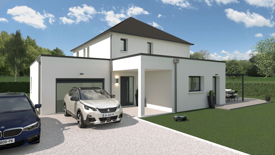 Maison à construire à La Croix-en-Touraine (37150)