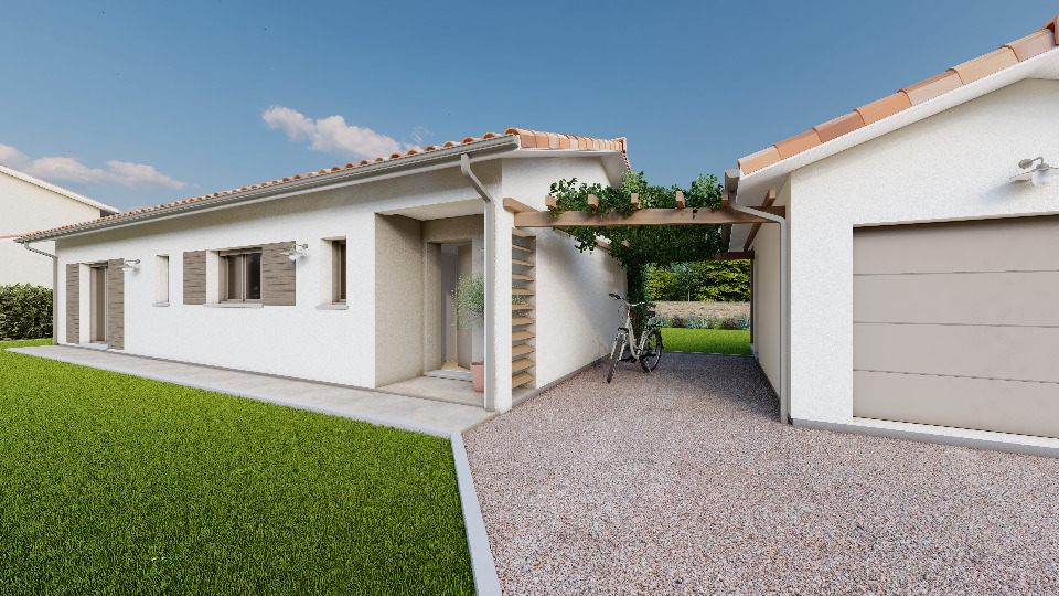 Maison &agrave; construire &agrave; Saint-Selve (33650)