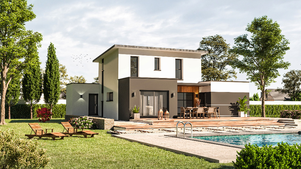 Maison à construire à Plumaudan (22350)