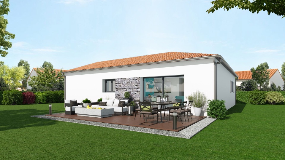 Maison &agrave; construire &agrave; Cugand (85610)