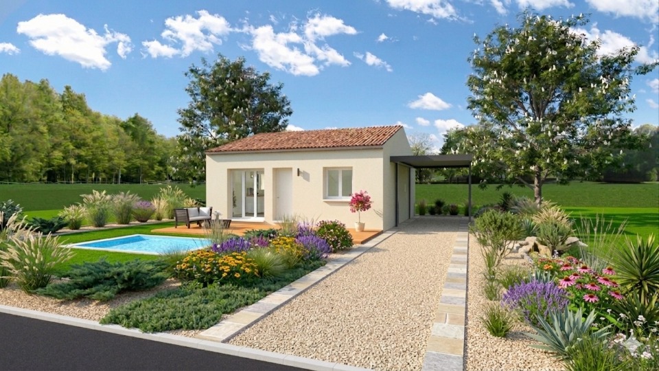 Maison à construire à Garrigues-Sainte-Eulalie (30190)