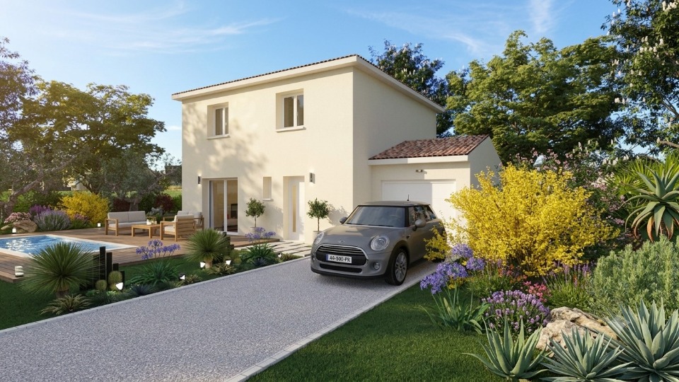 Maison à construire à Jonquières-Saint-Vincent (30300)