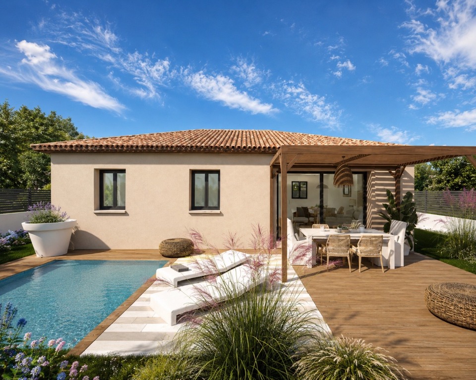 Maison &agrave; construire &agrave; La Farlède (83210)