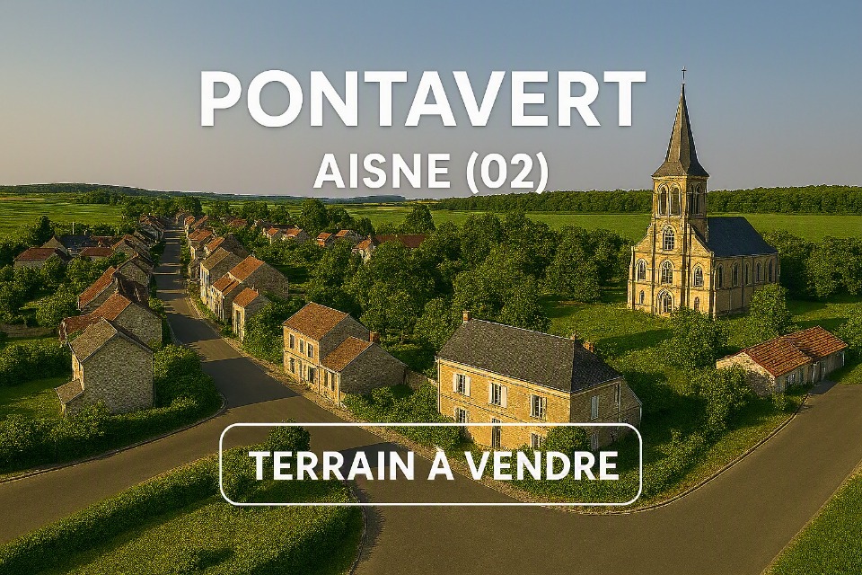 Terrain à bâtir à Pontavert (02160)