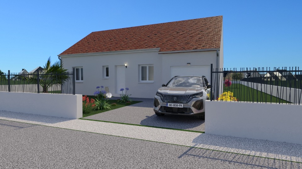 Maison à construire à Pernay (37230)