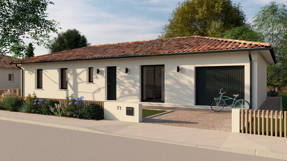 Maison à construire à Saint-Germain-du-Puch (33750)