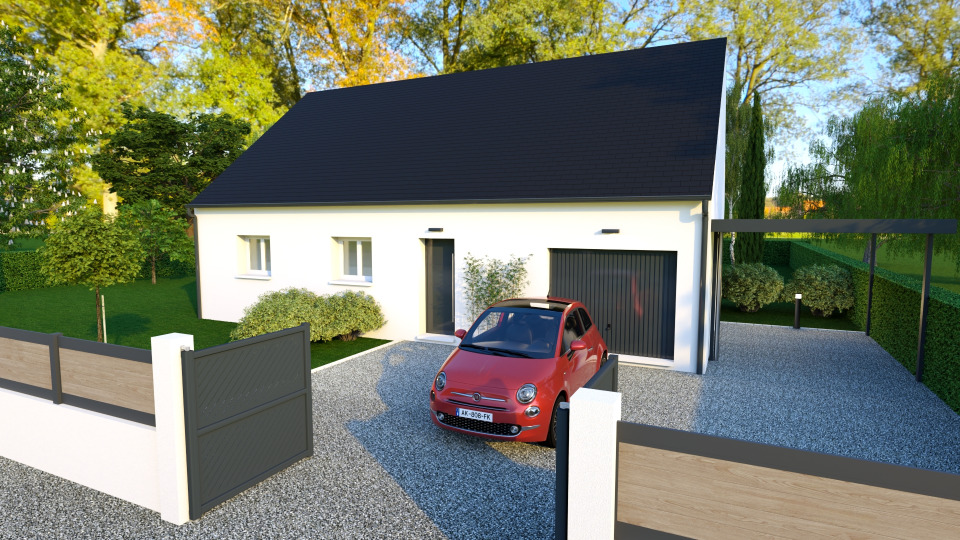 Maison à construire à Déols (36130)