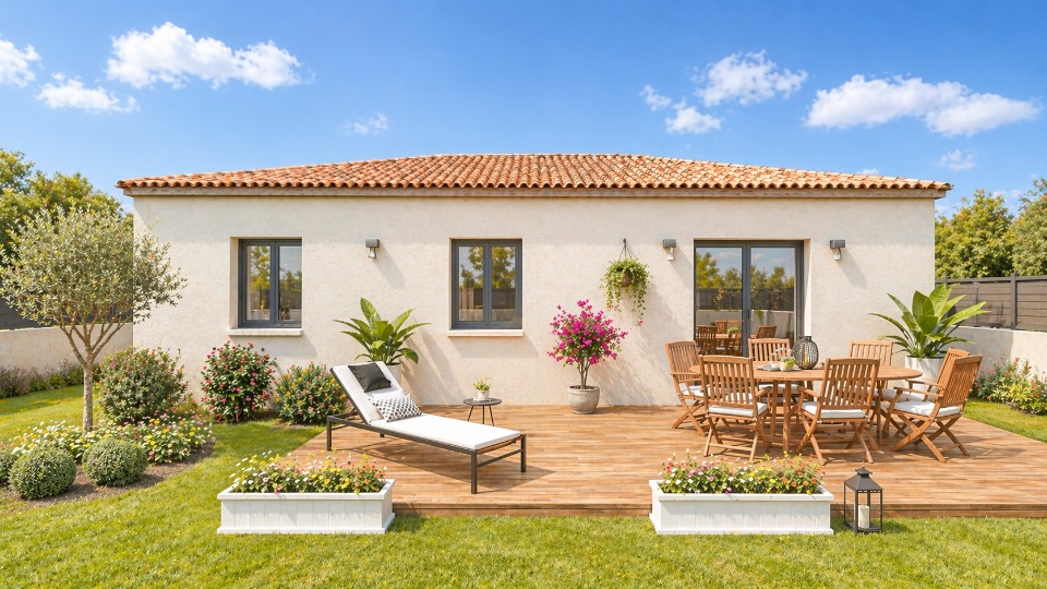 Maison &agrave; construire &agrave; Cuers (83390)